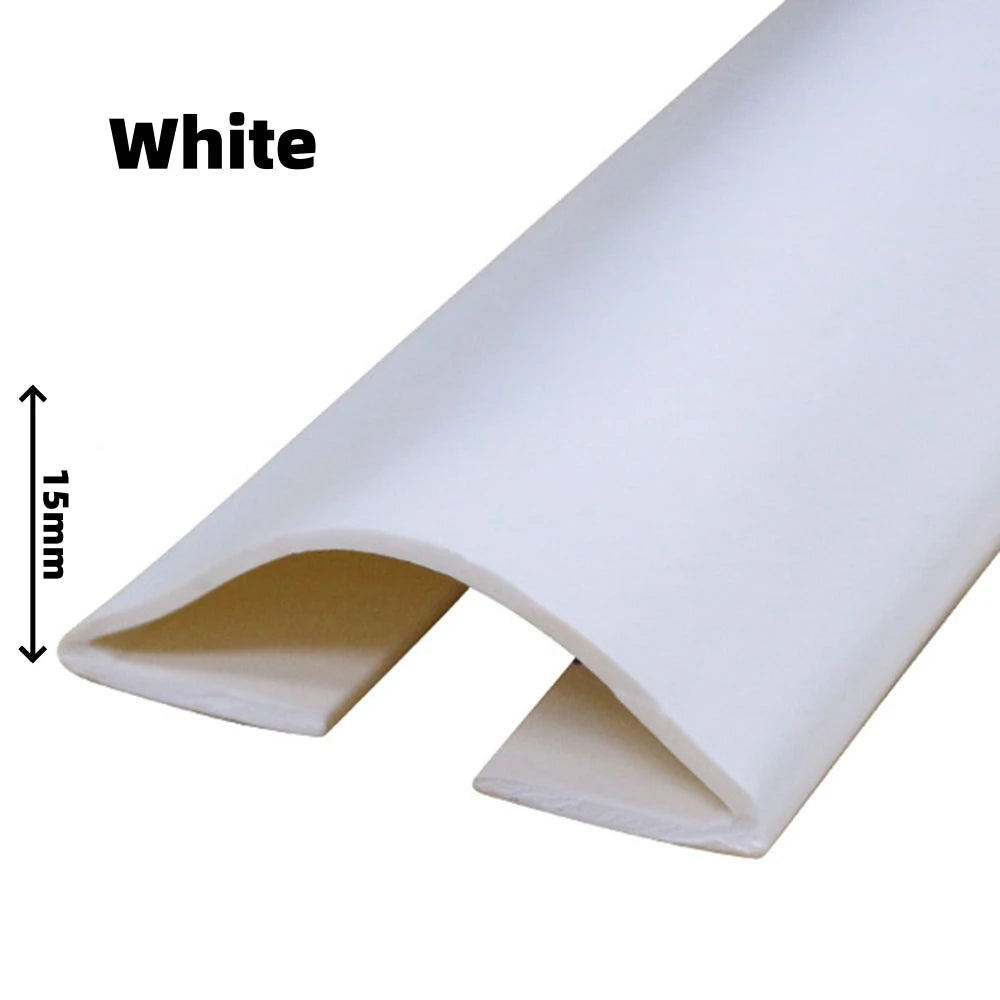 1Pcs Silicone Door Sealing Strip Self-adhesive Under Door gap Protector Wind Prevention Noise Reduction Household Accessories Qme