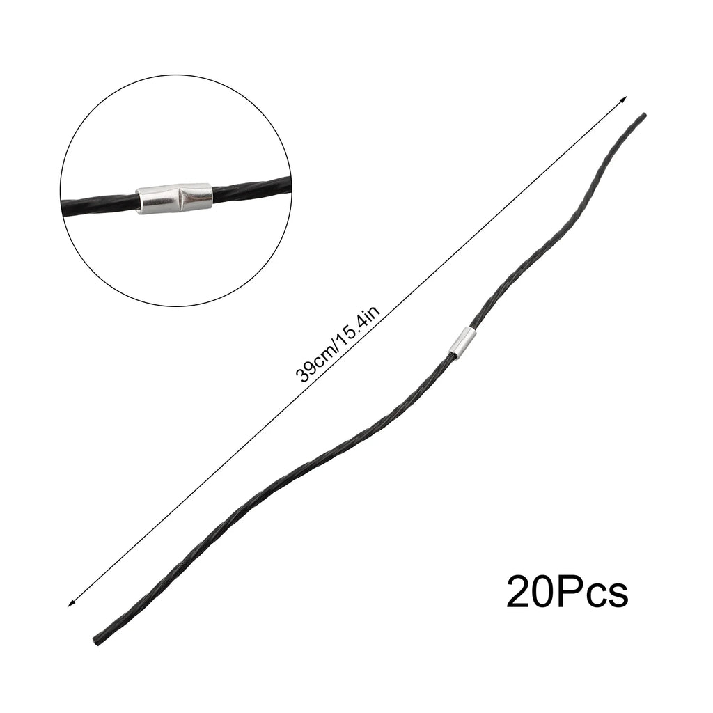 20 Pcs For Bosch F016800431&F016F04841 Replacement Trimmer Line For AFS 23 To 37 Nylon Trimmer Line For Bosch For AFS Series Inc Qme