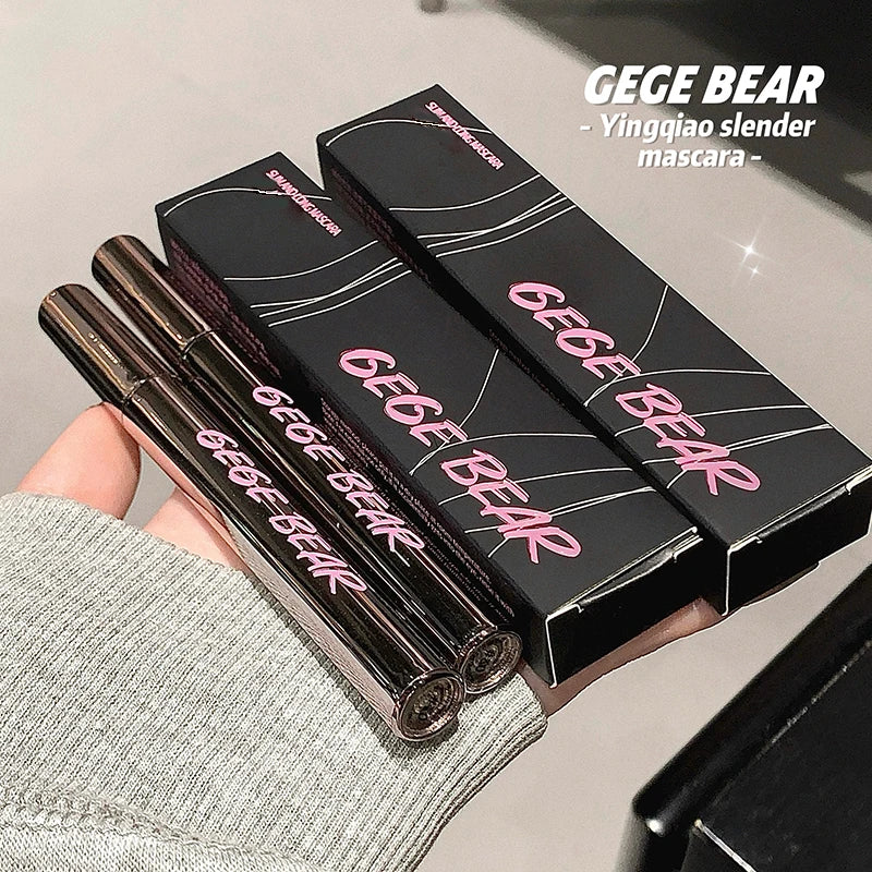 Gege Bear Long Curling Mascara Natural Waterproof Long-lasting Qme