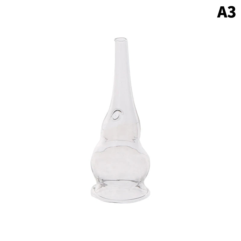 4-Style Blackhead Removal Glass Pipes Facial Pore Cleansing Vacuum Qme A3