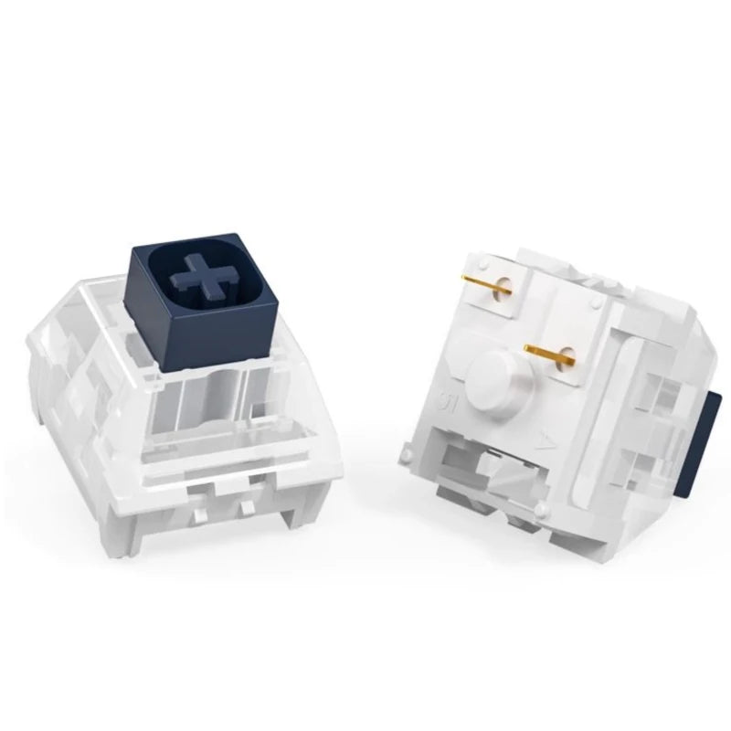 Kailh Box Jade Navy Keyboard Switch Clicky Tactile Switches DIY Mechanical Keyboard SMD RGB MX 3 Pins Switch Custom Gaming PC Qme
