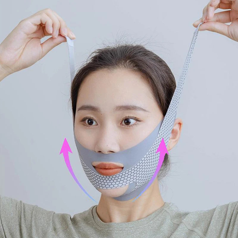 Face Lift Sleep Mask V-line Shaping Bandage Facial Slimming Double Qme