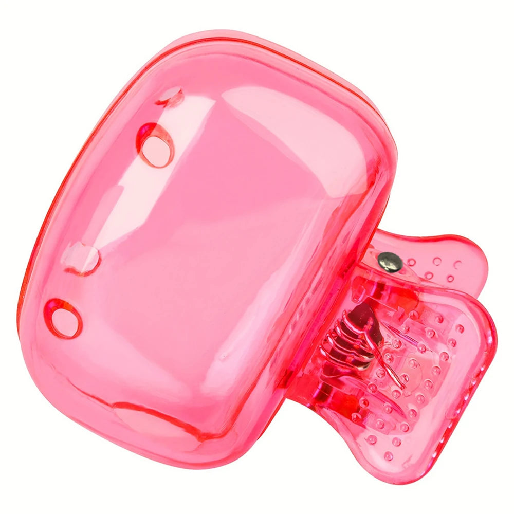 Travel Toothbrush Head Covers Toothbrush Protector Cap Brush Pod Case Protective Portable Plastic Clip For Household Travel Qme