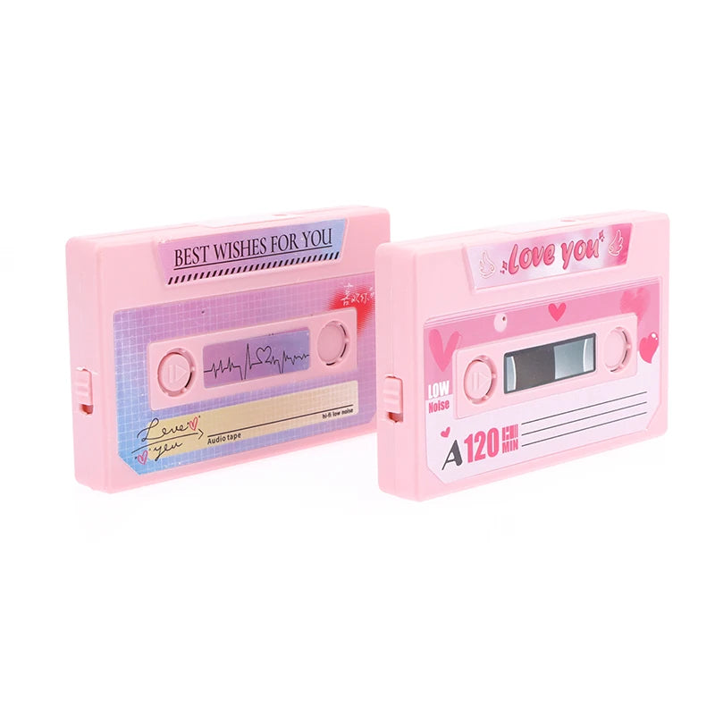 Recording Voice Card Tape Greeting Card Recordable 60 Seconds DIY Recording MusicCard Valentine's Day Anniversary Birthday Gift Qme