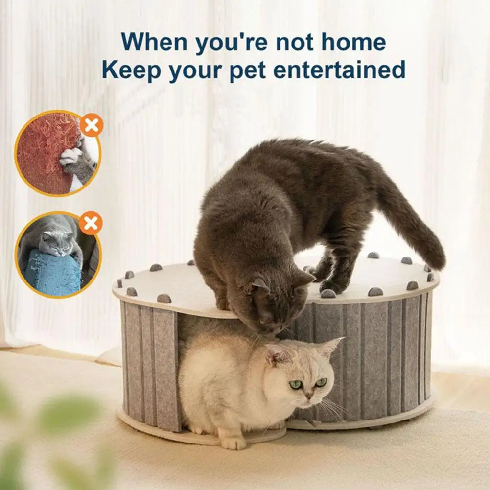 Funny Kitten Toys Pet Tunnel Cat House Supplies Multifunctional Qme