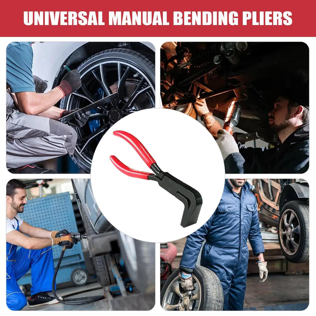 Ring Bending Pliers Heavy Duty Carbon Steel Manual Metal Bender Home Qme