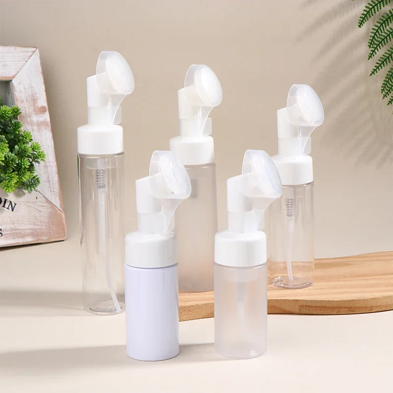 100 120 150 200 Empty Facial Cleanser Mousse Foam Gel Head Wash Brush Qme