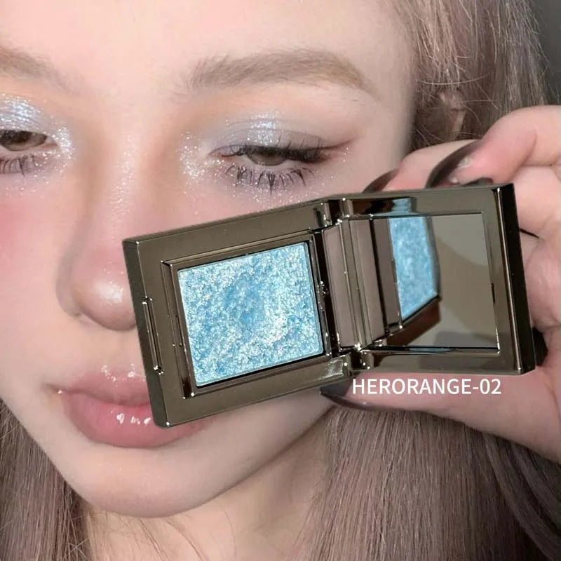Metallic Glitter Pearlescent Eyeshadow Cream Chameleon Sparkling Qme HR1023-2