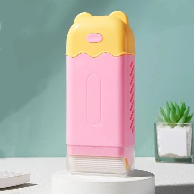 Hand Free Scrubbing Soap Box Multifunctional Bubble Box Household Automatic Soap Drain Roller Laundry Soap Drainage Type Qme Yellow