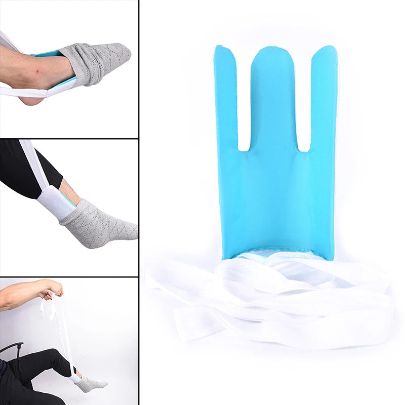 Sock Stocking Aid Puller Assit Disability Old Helper Cloth Qme ... ...