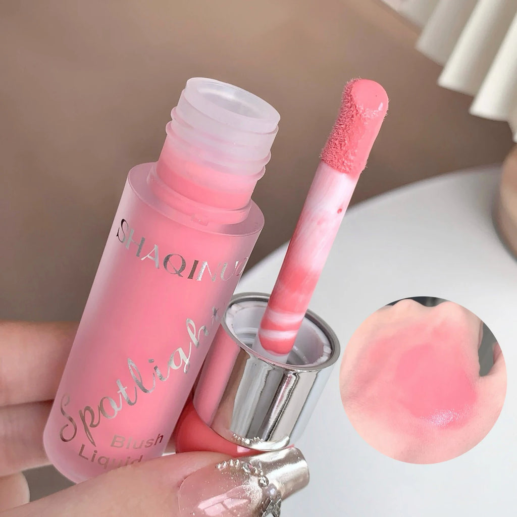SHAQINUO Light Blush Liquid Moisturizing Mirror Vitality Whitening Qme