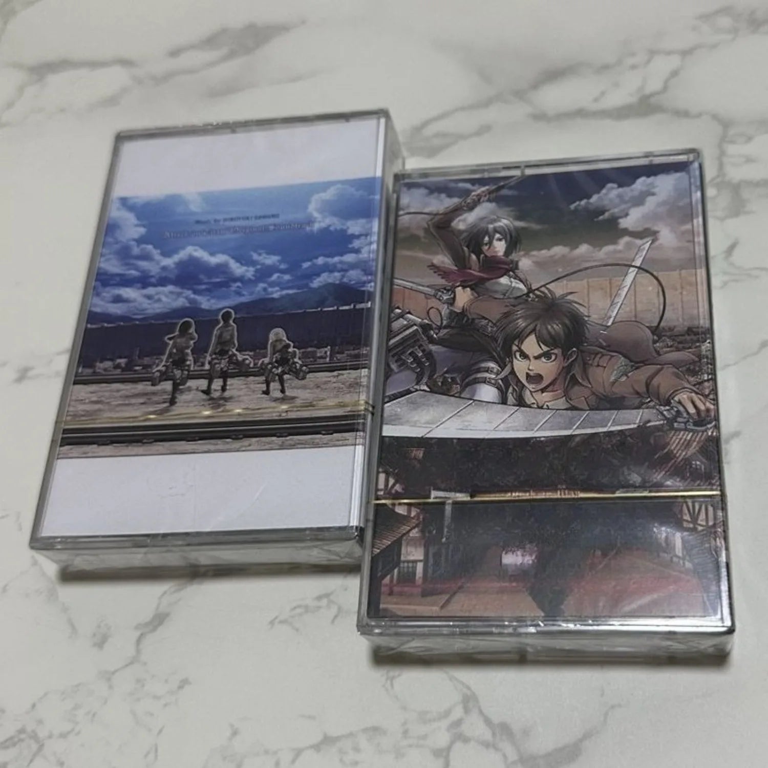 Action Anime Soundtrack Cassette Tape 2-Piece Set, Set or Single Available,Retro Nostalgic Format, Theme & OST Reissue Qme 2 tapes