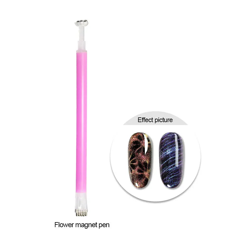 Arte Clavo 6 Styles Cat Eye Magnetic Stick Nail Art Tools Magnet Gel Qme CTB004