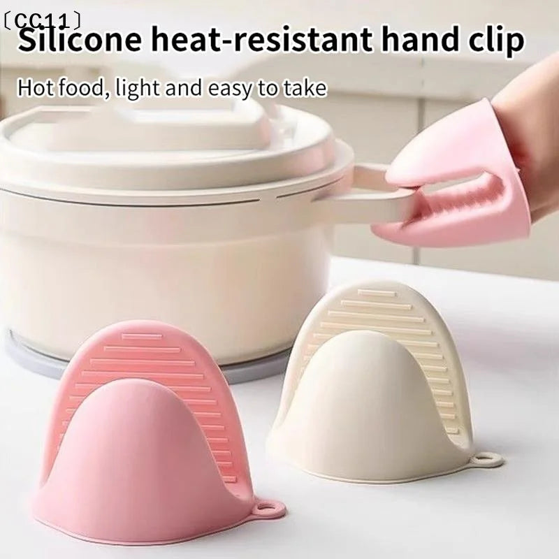 Baking Silicone Oven Mitts Microwave Glove Heat Insulation Anti-slip Qme