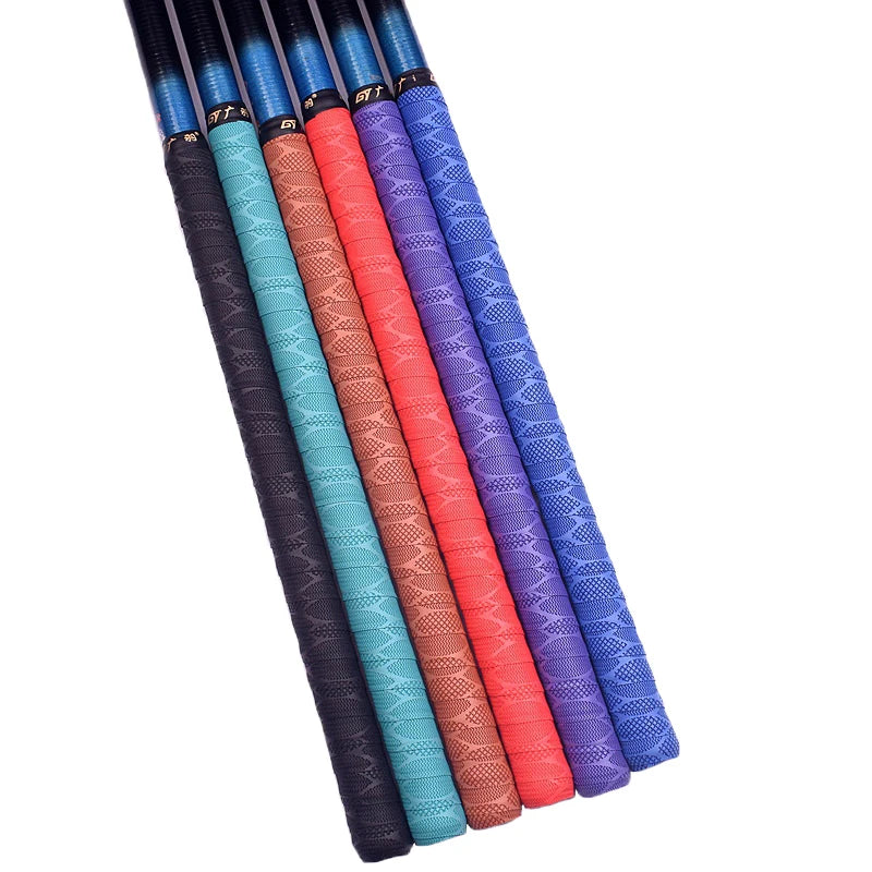 2M Anti-slip Sport Fishing Rods Over Grip Sweat Band Griffband Tennis Qme