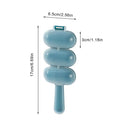 Rice Baller Ball Shaped DIY Sushi Tool Onigiri Mold 3-Cavity Shake Qme Blue
