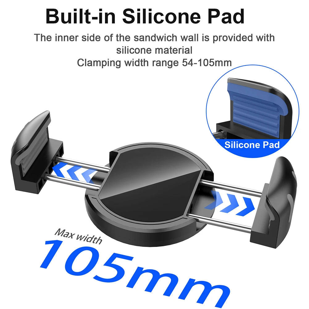 Magnet Cellphone Car Mount for MagSafe Magnetic Smartphones Stand for Kitchen Refrigerator Bathroom Qme