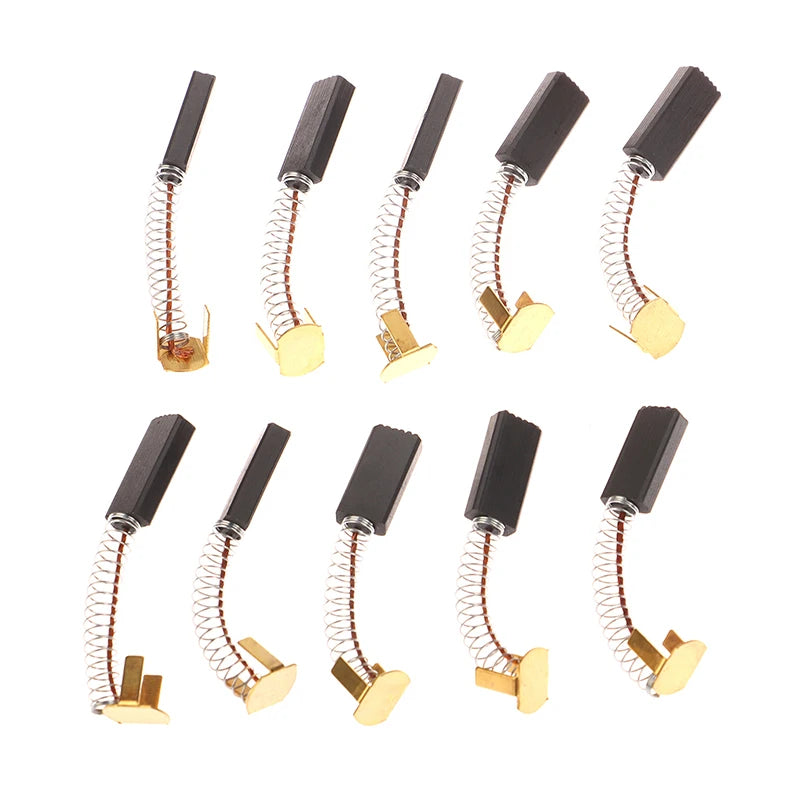 10Pcs 4*8*18mm Motor Carbon Brush Sealing Machine Centrifuge Carbon Brush Electric Tool Accessories Carbon Brush. Qme