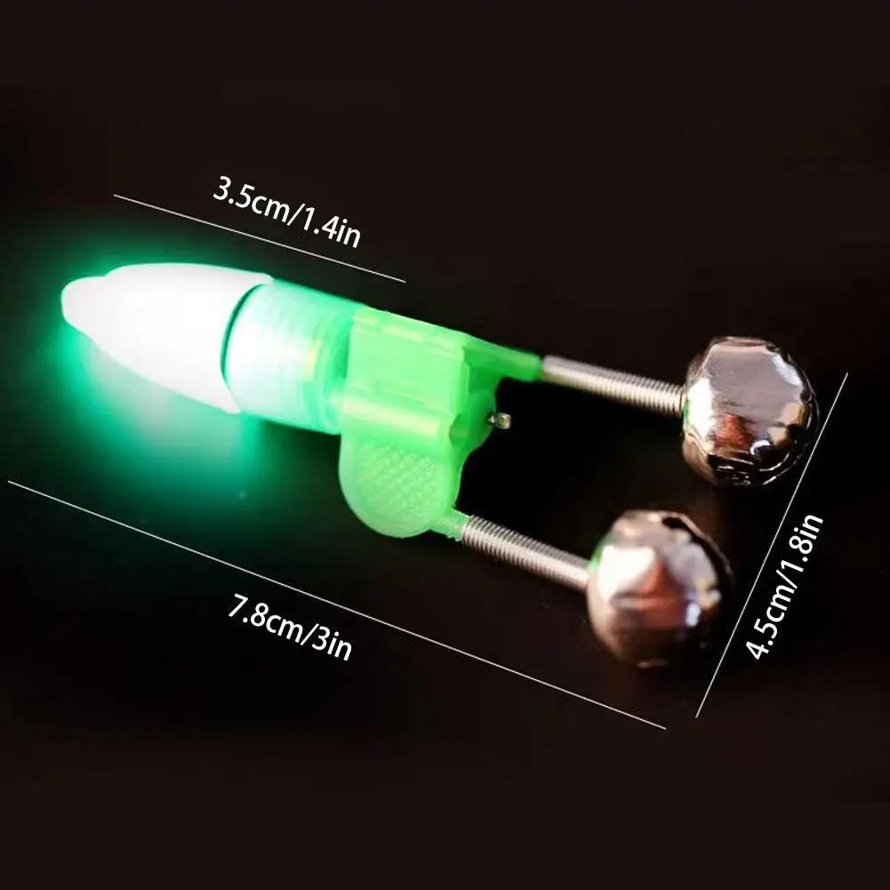 NEW 10PCS Fish Bite Alarm Twin Spiral Bells Fishing Indicator Bait Alarm Outdoor Night Fishing Alarm Bell Fishing Equipment Qme