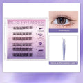 EYELASH No Glue Needed Self Adhesive Cluster Lash Diy Lashes Qme 36pcs-B7642 B7288