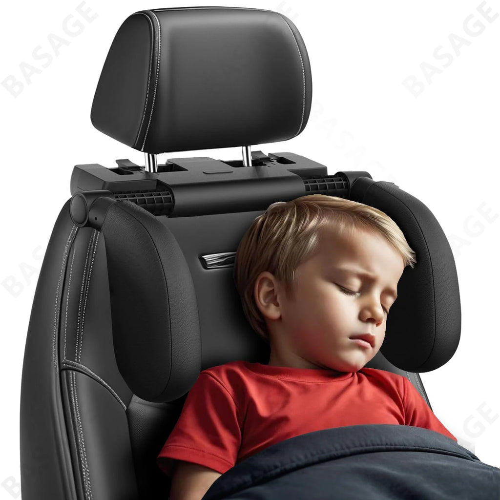 Car Seat Headrest Pillow Travel Rest Sleeping Headrest Support Solution Car Accessories Interior U Shaped Pillow For Kids Qme