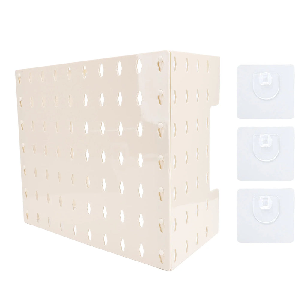 Storage Rack Gas Water Heater Pipe Cover Gas Water Heater Pipeline Shielding Cover Compact Sturdy Multifunctional for Home Qme S