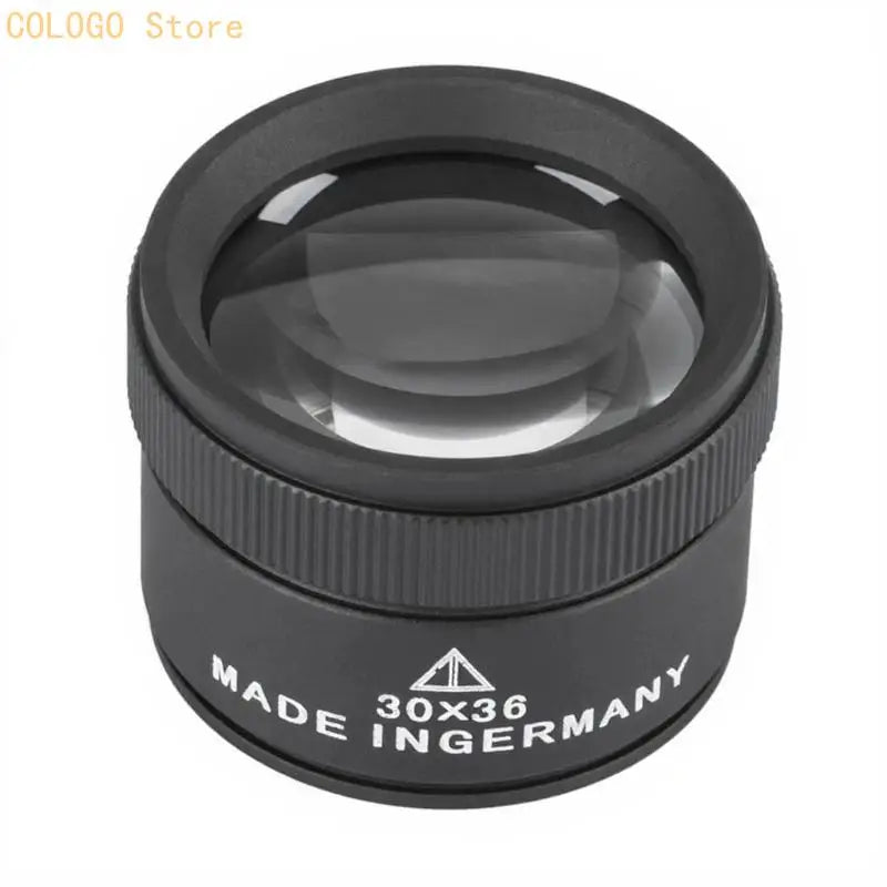 Professional 30X Glass Lens Monocle Watch Magnifier Loupe Handheld Qme Black China Mainland