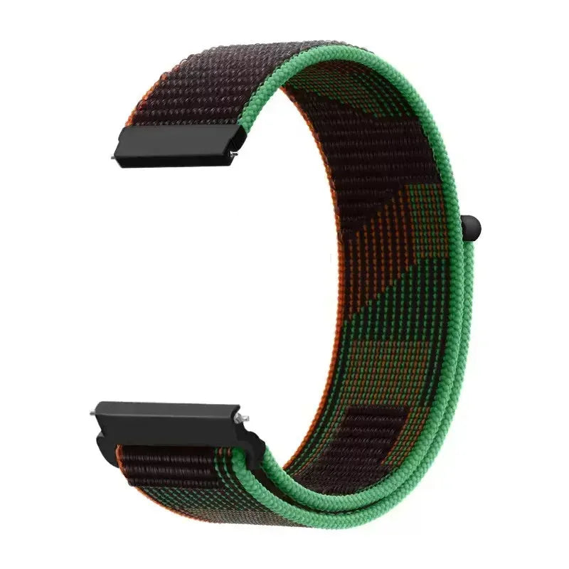 Nylon Loop For Garmin Forerunner 965 255 265 745 Bracelet For Garmin Vivoactive 4/Venu 2 3/Active/Fenix Chronos 22mm 20mm Strap Qme Unity 22mm Width