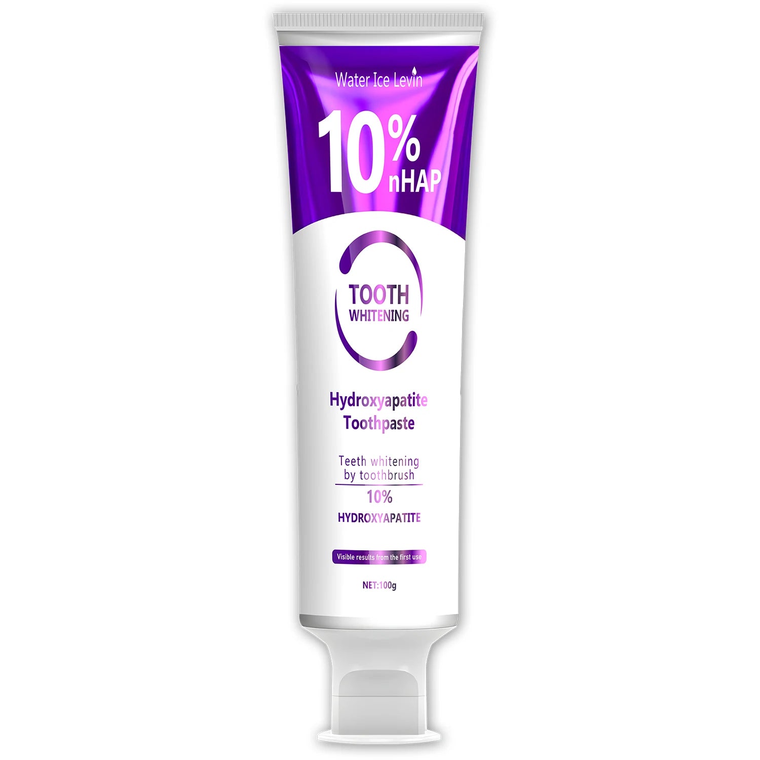 Oxide Tooth Whitening Hydroxyapatite Toothpaste Toothbrush for Whitening Teeth 10% Hydroxyapatite Visible Results with First Use Qme One Bottle