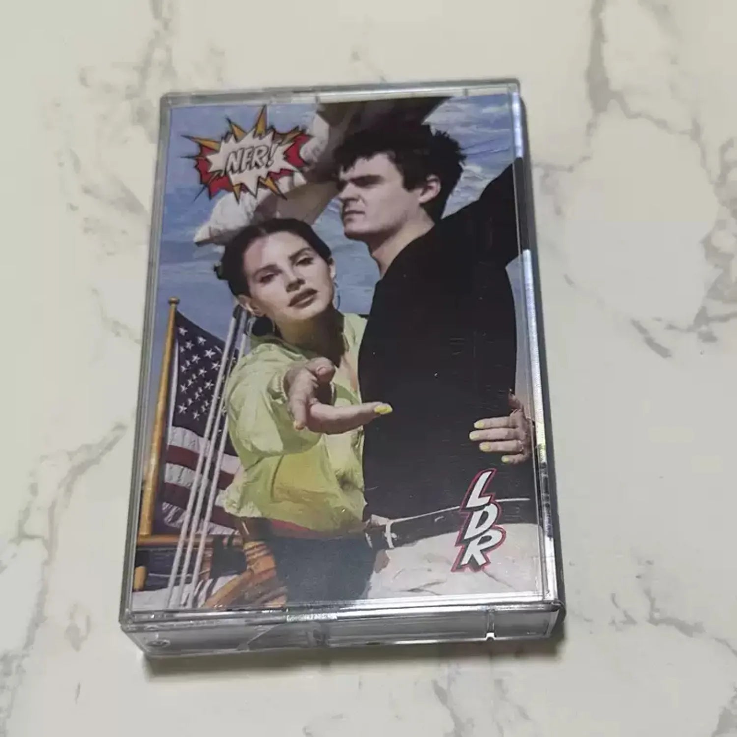 Retro Indie Pop Cassette Tape | American Comic-Style Duo Collage Cover, High-Fidelity Analog Full Track Edition Qme Norman