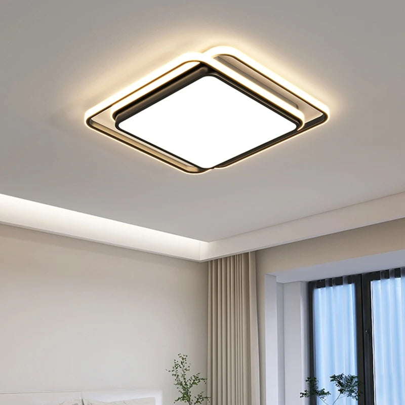 Modern LED Ceiling Light For Bedroom Living Dining Room Study Aisle Balcony Chandelier Indoor Home Decor Lighting Fixture Luster Qme