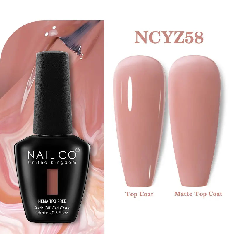 NAILCO Fresh Gel Nail Polish Nails Semi-permanent Varnish Hybrid