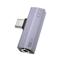 10W/100W Charging Audio Adapter 2 IN 1 USB Type C To 3.5 Jack Earphone Adapter USB-C 3 5mm Audio Converter For IPhone 15 16 17 Qme 10W
