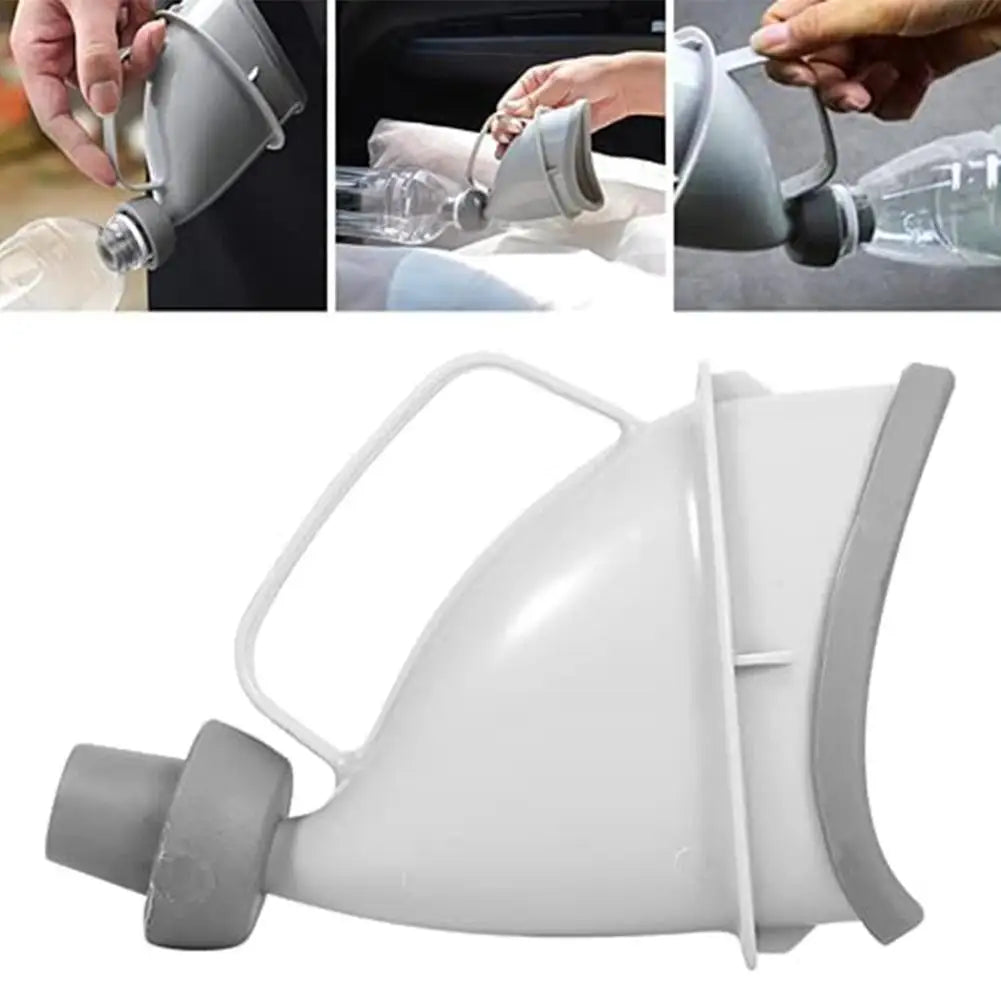 Outdoor Car Camping Toilet Male Female Urinal Funnel Urine Funnel Peeing Emergency Traffic Portable Toilet Camping Equipment Qme