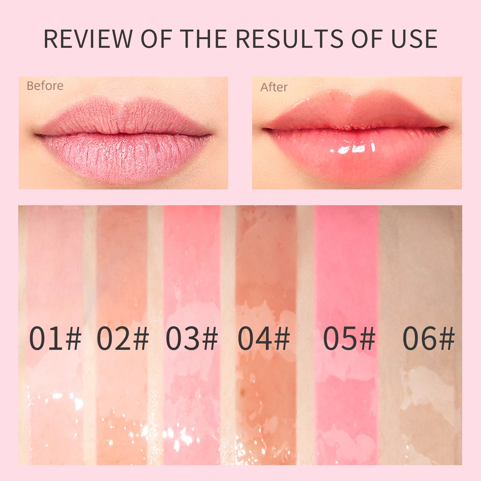 Crystal Jelly Moisturizing Lip Oil Plumping Lip Gloss Makeup Sexy Plump Lip Glow Oil Tinted Lip Plumper Qme
