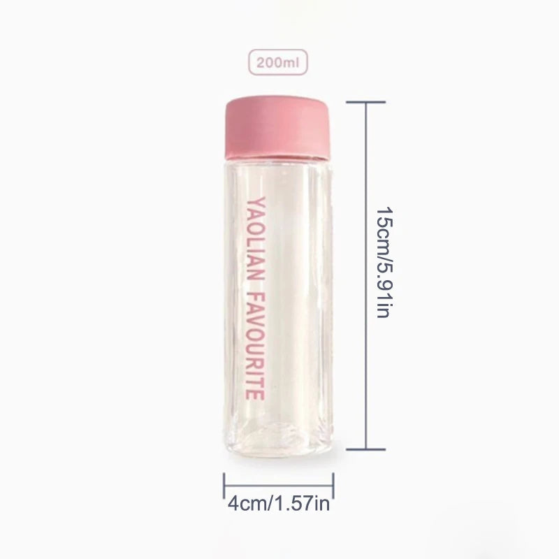 Portable Outdoor Water Bottle Cartoon Pattern Drinking Cup Anti-drop Qme