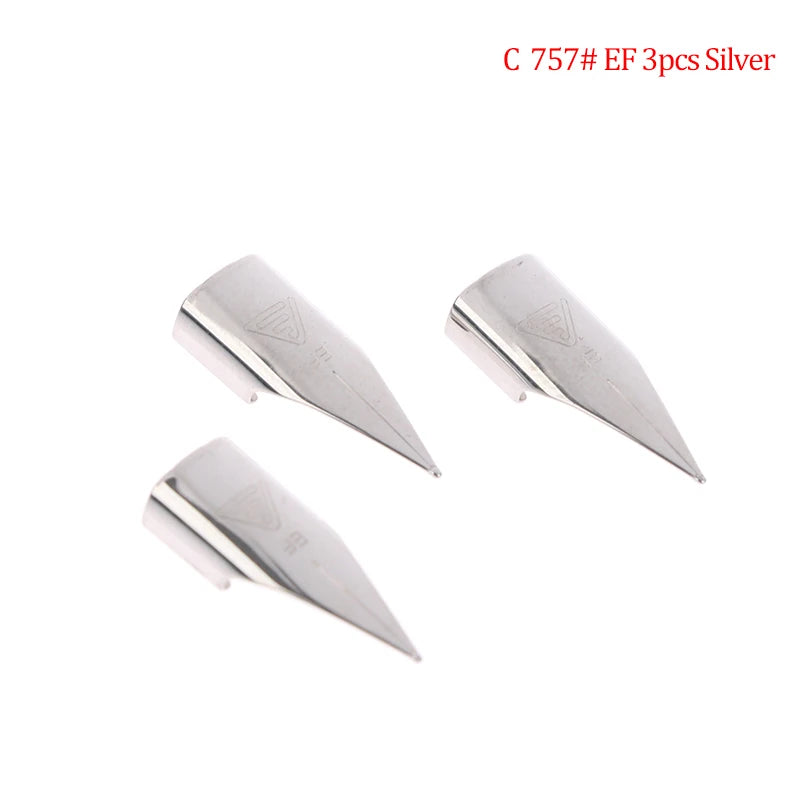757 Pen Nib Accessories Dazzling F EF M Art School Supplies Qme C