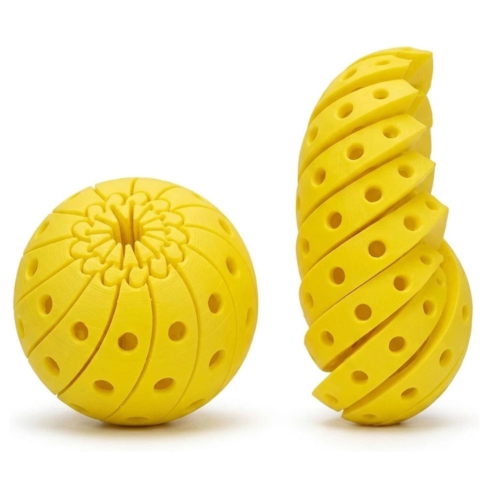 3D Printed Portable Twisted Fidgets Egg Reusable Sensory Decompression Gift Interactive Twistsphere Props for Desktop Decoration Qme E 6CM