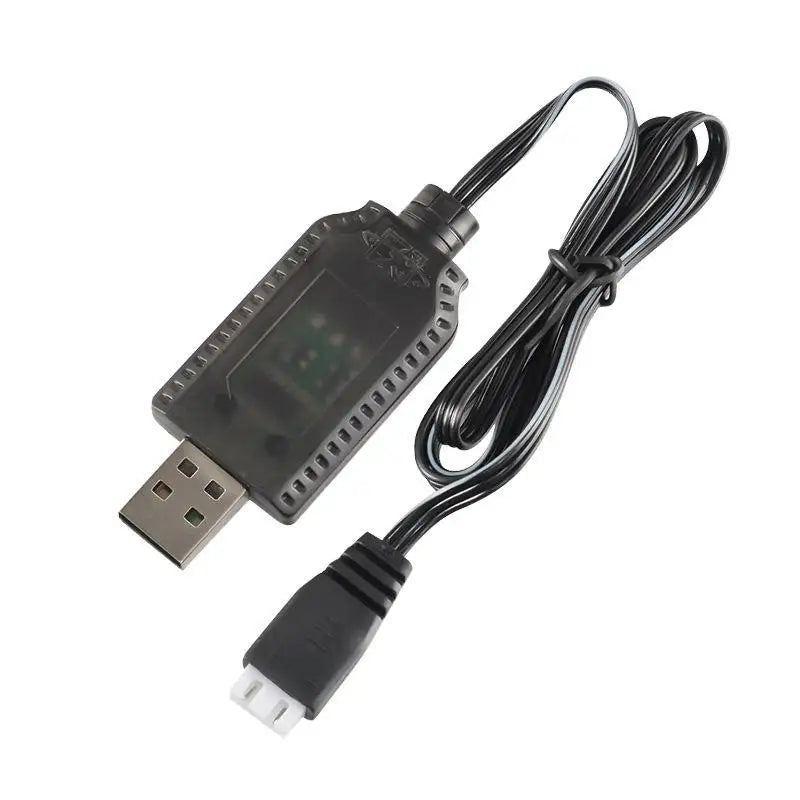 7 4V USB Lithium Battery Charger Cable XH-3P Smart Rechargeable Qme