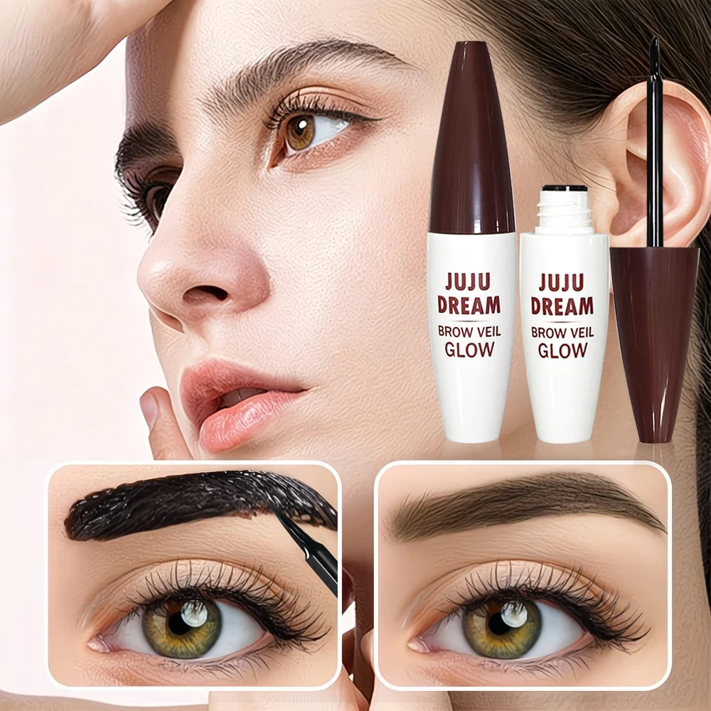JUJU DREAM Peel Off Eyebrow Tint Gel Waterproof Long Lasting Semi Qme