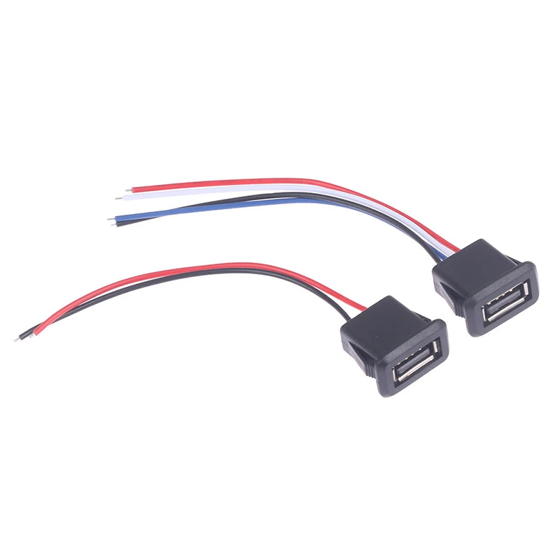 USB 2 0 Female Power Jack USB2 Charging Port Connector Cable Charger Qme