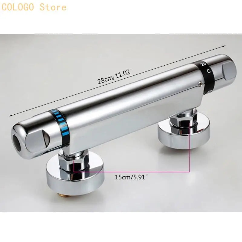 Thermostatic Shower Faucet Mixing Valve Wall Mounted Control Valves Qme