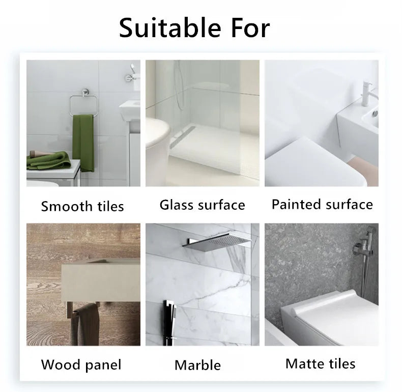 100Pcs Self Adhesive Door Stopper Rubber Damper Buffer Cabinet Bumpers Silicone Furniture Pads Cushion Protective Pads Qme