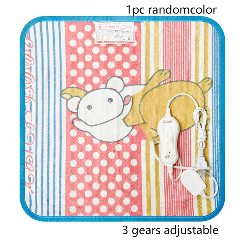 Pet Dog Cat Electric Heating Pad Winter Warmer Mat Animals Bed Heater Accessories Qme