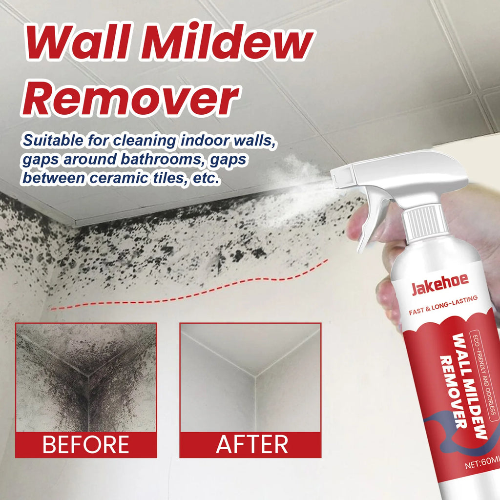 Mold Removal Spray Wall Mold Stain Remover Gap Foam Cleaning Bathroom Wall Kitchen Cleaning Agent Effective Mildew Removal Spray Qme
