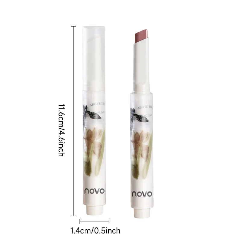 Hydrating Berry Shade Glossy Lipstick,Water Glow Lip Gloss,Long-Lasting,Non-Drying,Non-Sticky,Glycerin-Enriched,Vitamin E Qme