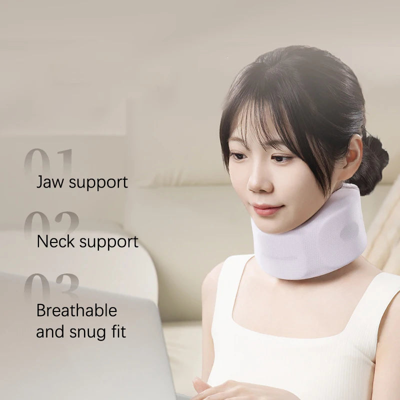 Soft Sponge Cervical Neck Brace Soothing Comfort Spine Support Qme