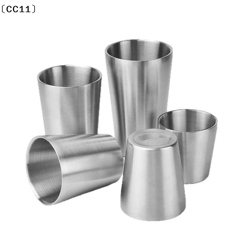 260 300 350 Stainless Steel Premium Drinking Cups Shatterproof Cold Qme