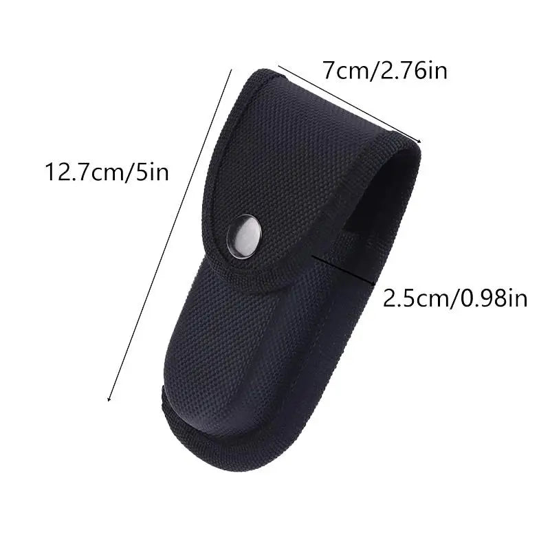 Multifunctional Folding Pliers Storage Bag Knives Pouch Case Waist Qme A1