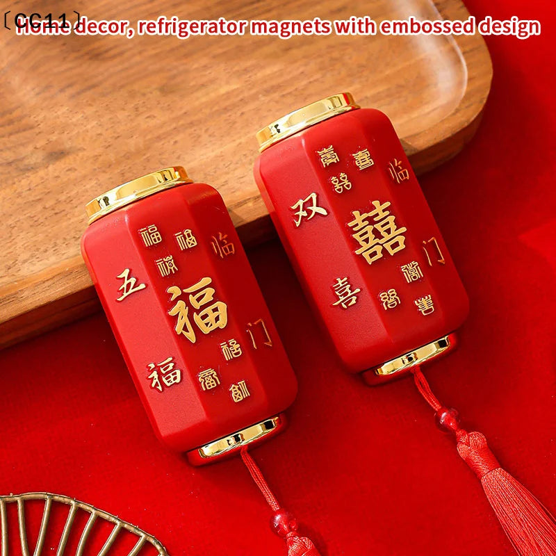 Lantern Refrigerator Magnet Bottle Opener 2-in-1 Multi-purpose Qme